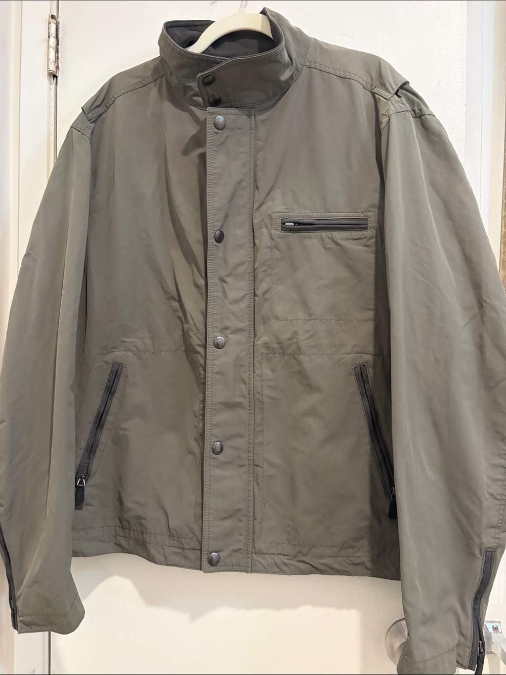 Coach Men's Lightweight Jacket in Olive